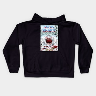 Snow Shark Kids Hoodie